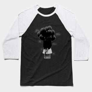 Pop-Sick x Instrumentality: Black Balloon Baseball T-Shirt